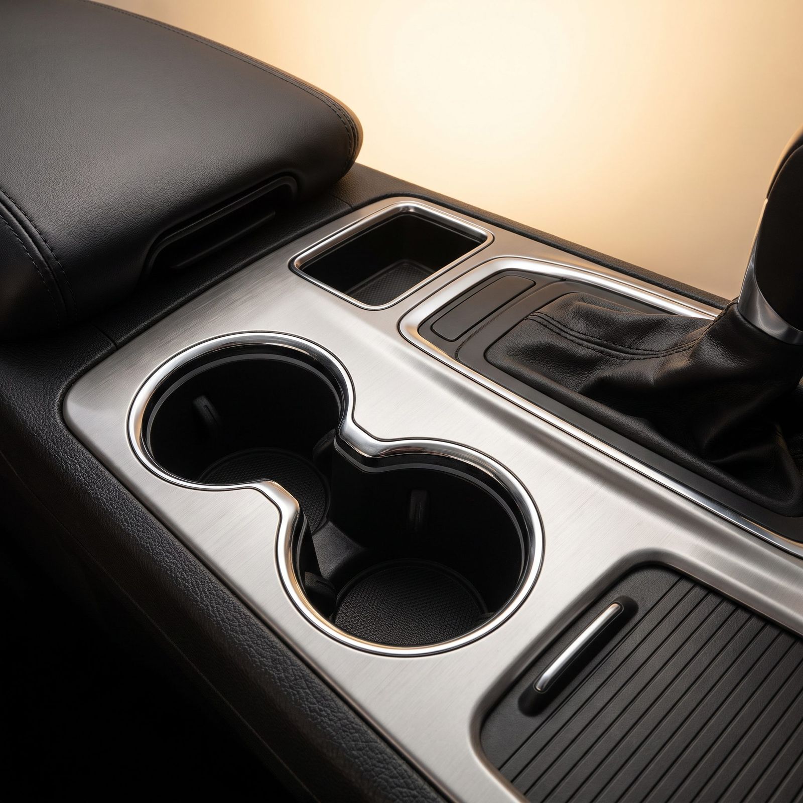 Spotless car interior seats and dashboard after a deep interior detail