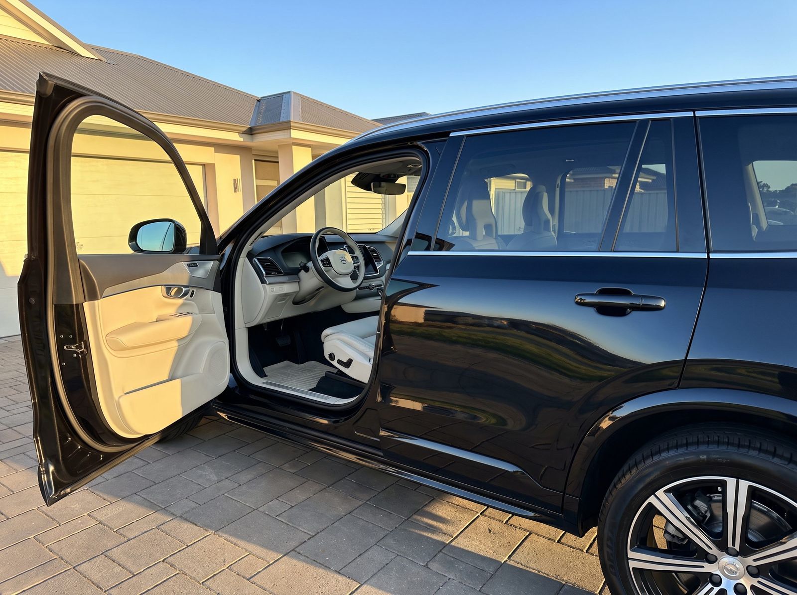 Freshly detailed car with clean interior and glossy exterior after a complete Discount Detailing service
